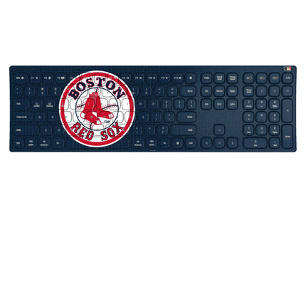 Boston Red Sox 1976-2008 - Cooperstown Collection Solid Curved Wireless Keyboard