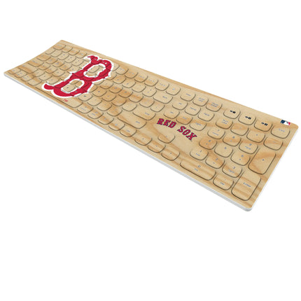 Boston Red Sox Baseball Bat Curved Wireless Keyboard