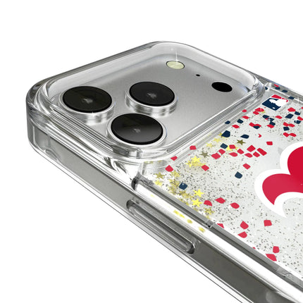 Boston Red Sox Confetti Glitter Phone Case for Apple iPhone