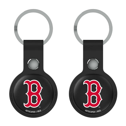 Boston Red Sox Insignia Black Airtag Holder 2-Pack