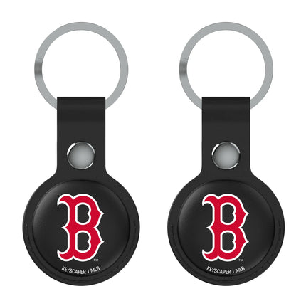 Boston Red Sox Insignia Black Airtag Holder 2-Pack