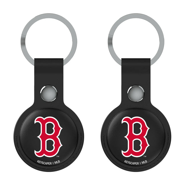 Boston Red Sox Insignia Black Airtag Holder 2-Pack
