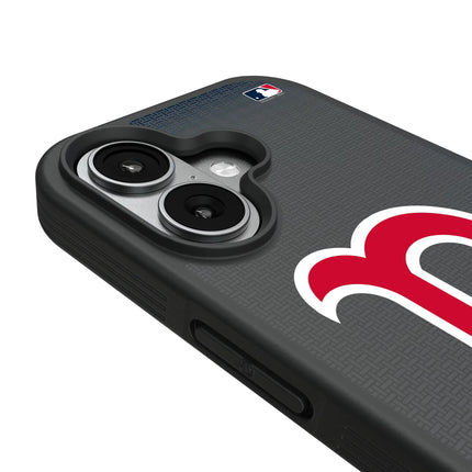Boston Red Sox Linen Bump Phone Case for Apple iPhone