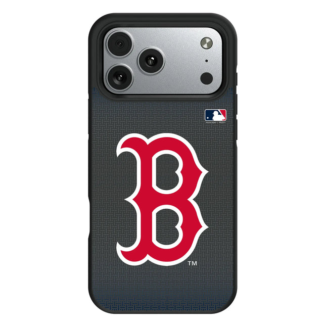 Boston Red Sox Linen Bump Phone Case for Apple iPhone