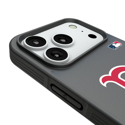 Boston Red Sox Linen Bump Phone Case for Apple iPhone