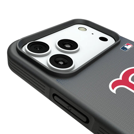 Boston Red Sox Linen Bump Phone Case for Apple iPhone
