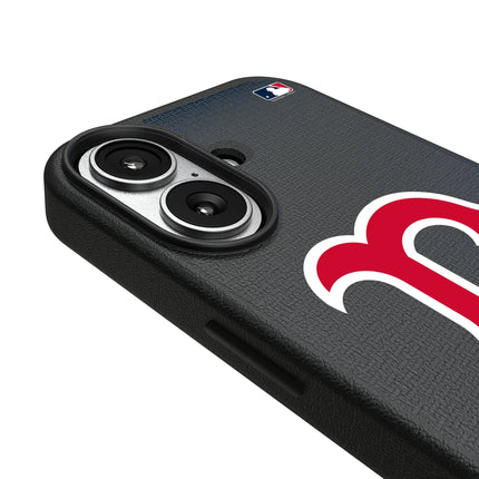 Boston Red Sox Linen MagSafe Compatible Phone Case for Apple iPhone
