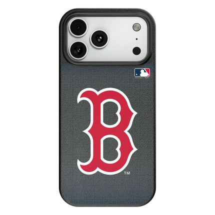 Boston Red Sox Linen MagSafe Compatible Phone Case for Apple iPhone