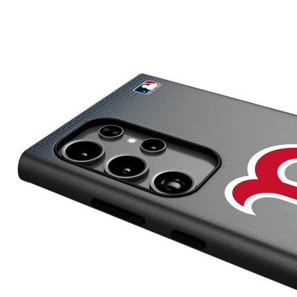 Boston Red Sox Linen MagSafe Compatible Phone Case for Samsung Galaxy