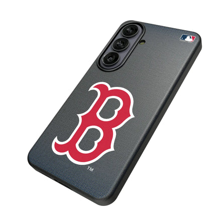 Boston Red Sox Linen MagSafe Compatible Phone Case for Samsung Galaxy