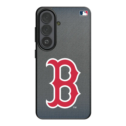 Boston Red Sox Linen MagSafe Compatible Phone Case for Samsung Galaxy