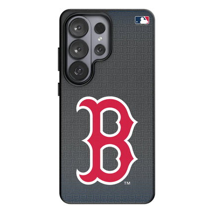 Boston Red Sox Linen MagSafe Compatible Phone Case for Samsung Galaxy