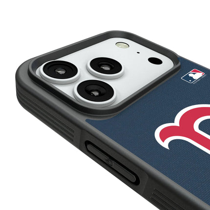Boston Red Sox Solid Bump Phone Case for Apple iPhone