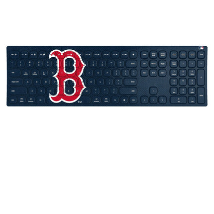 Boston Red Sox Solid Curved Wireless Keyboard