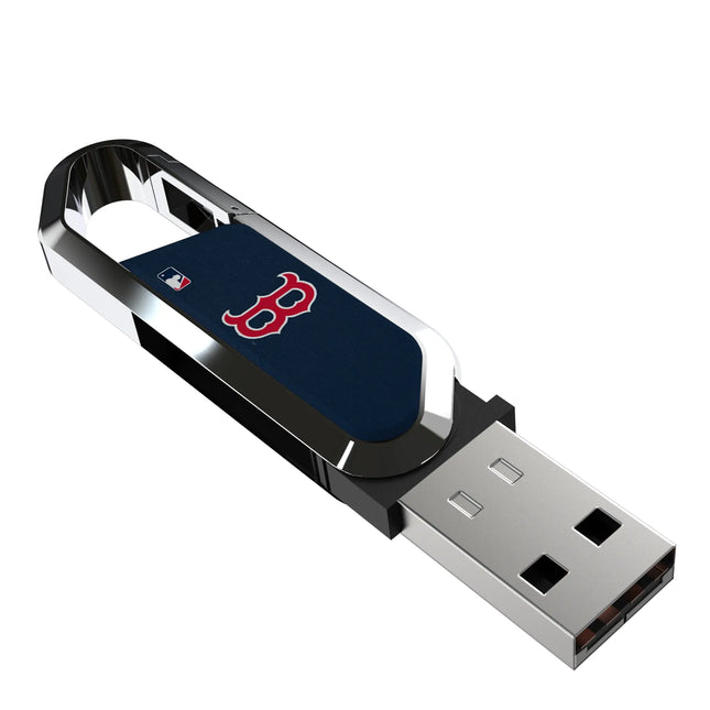 Boston Red Sox Solid USB 64GB Clip Style Flash Drive