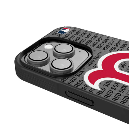 Boston Red Sox Text Backdrop Bump Phone Case for Apple iPhone