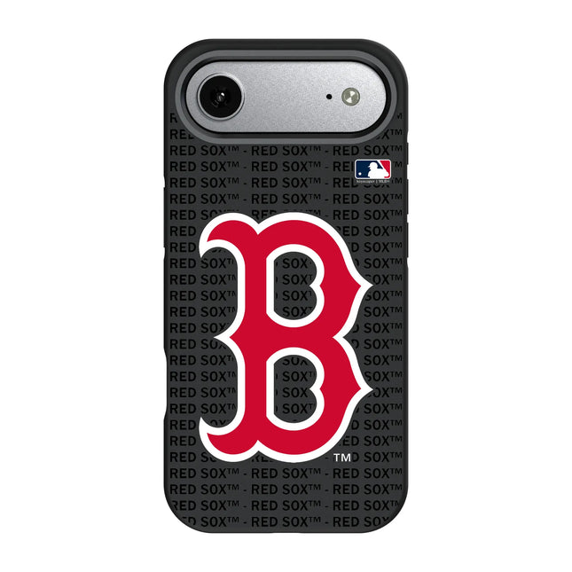 Boston Red Sox Text Backdrop Bump Phone Case for Apple iPhone