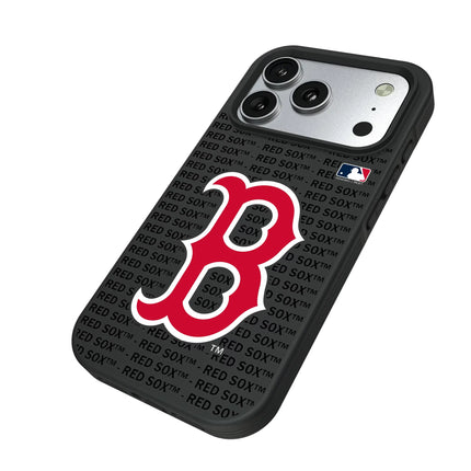 Boston Red Sox Text Backdrop Bump Phone Case for Apple iPhone