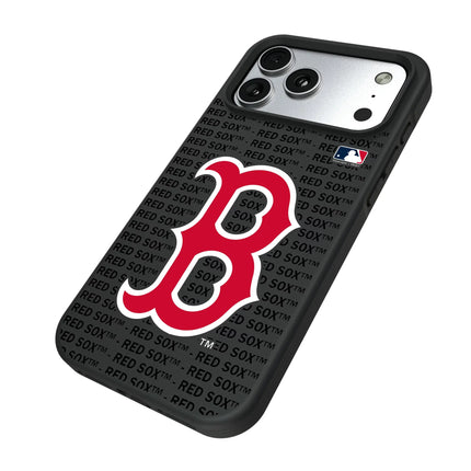 Boston Red Sox Text Backdrop Bump Phone Case for Apple iPhone