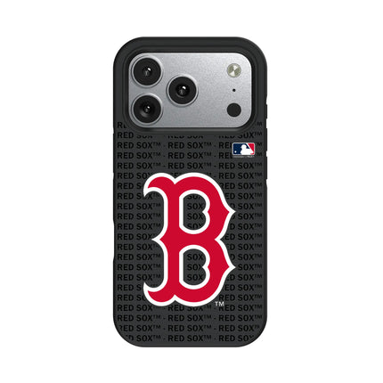 Boston Red Sox Text Backdrop Bump Phone Case for Apple iPhone