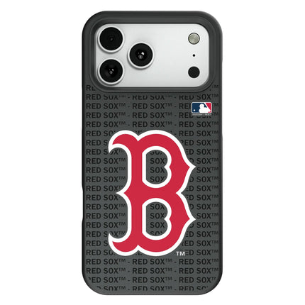 Boston Red Sox Text Backdrop Bump Phone Case for Apple iPhone