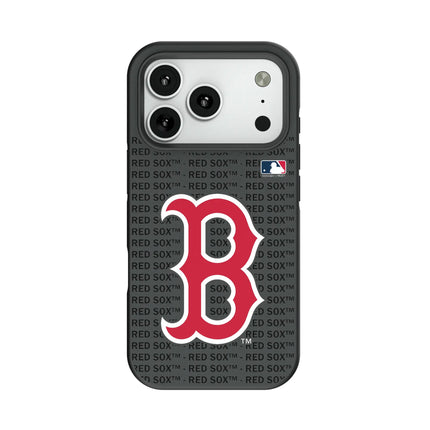 Boston Red Sox Text Backdrop Bump Phone Case for Apple iPhone