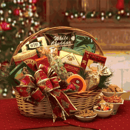 Bountiful Holiday Gourmet Gift Basket
