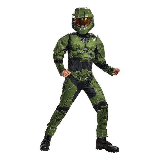 Teen Master Chief Infinite Muscle Costume