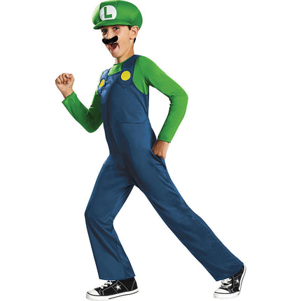 Toddler Classic Super Mario Bros. Luigi Costume