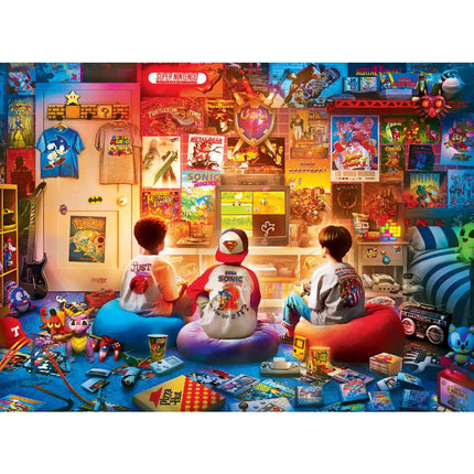 Pop Culture - 500 Piece Jigsaw Puzzles 4 Pack