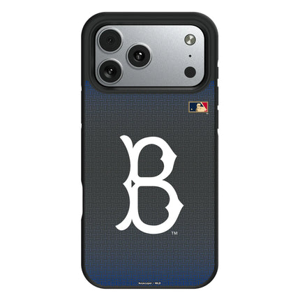 Brooklyn Dodgers 1949-1957 - Cooperstown Collection Linen Bump Phone Case for Apple iPhone