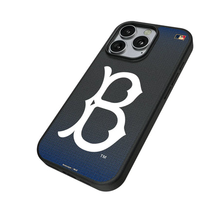 Brooklyn Dodgers 1949-1957 - Cooperstown Collection Linen MagSafe Compatible Phone Case for Apple iPhone