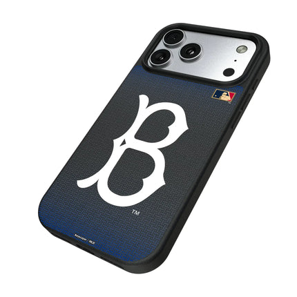 Brooklyn Dodgers 1949-1957 - Cooperstown Collection Linen MagSafe Compatible Phone Case for Apple iPhone