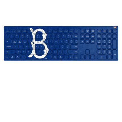 Brooklyn Dodgers 1949-1957 - Cooperstown Collection Solid Curved Wireless Keyboard