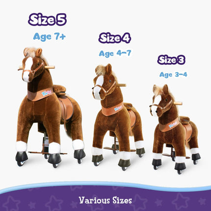 Model U® Horse Ride-On Toy Age 7+ – Brown