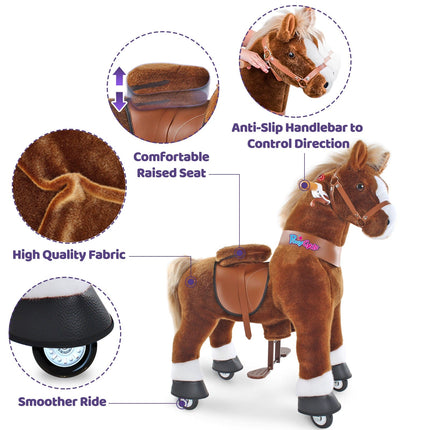 Model U® Horse Ride-On Toy Age 3–4 – Brown