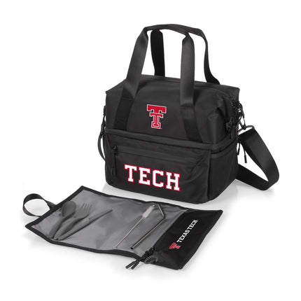 Texas Tech Red Raiders Tarana Recycled Lunch Bag Cooler with Utensils