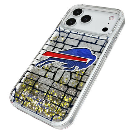 Buffalo Bills Brick Glitter Phone Case for Apple iPhone