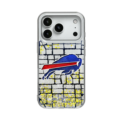 Buffalo Bills Brick Glitter Phone Case for Apple iPhone