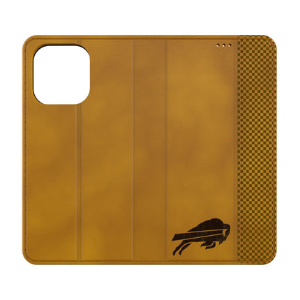 Buffalo Bills Folio Phone Case Burn for iPhone