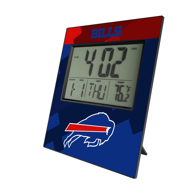 Buffalo Bills Wall Clock Color Block
