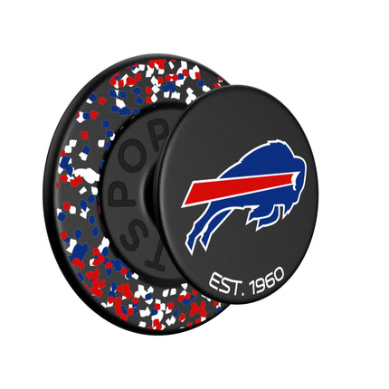 Buffalo Bills PopSockets Magnetic Grip & Stand Confetti
