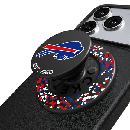 Buffalo Bills PopSockets Magnetic Grip & Stand Confetti