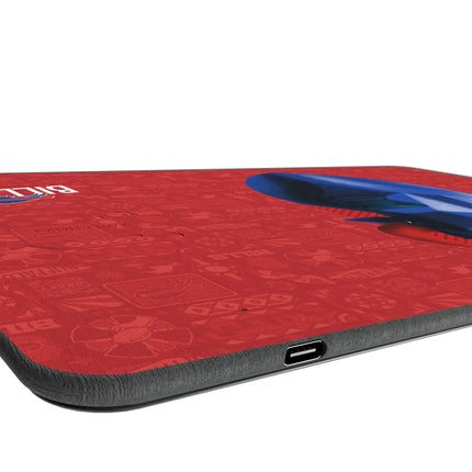 Buffalo Bills 15-Watt Wireless Charger & Mouse Pad Deco