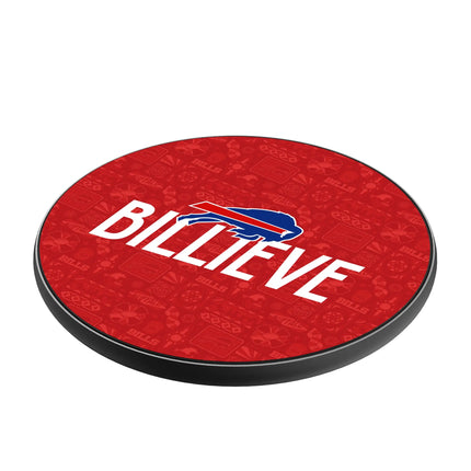 Buffalo Bills 15-Watt Wireless Charger Deco