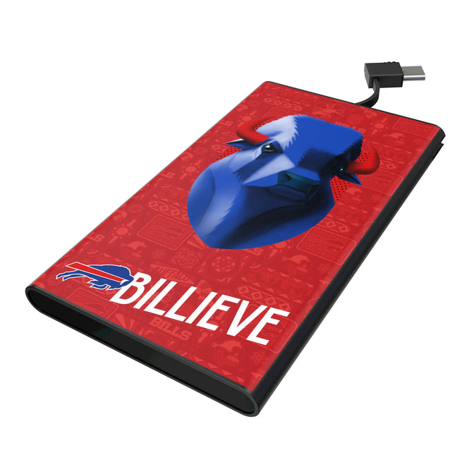 Buffalo Bills 5000mAh Flat Powerbank Deco
