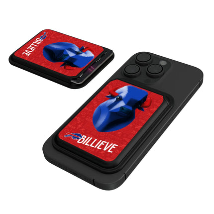 Buffalo Bills Black Magnetic Credit Card Wallet Deco