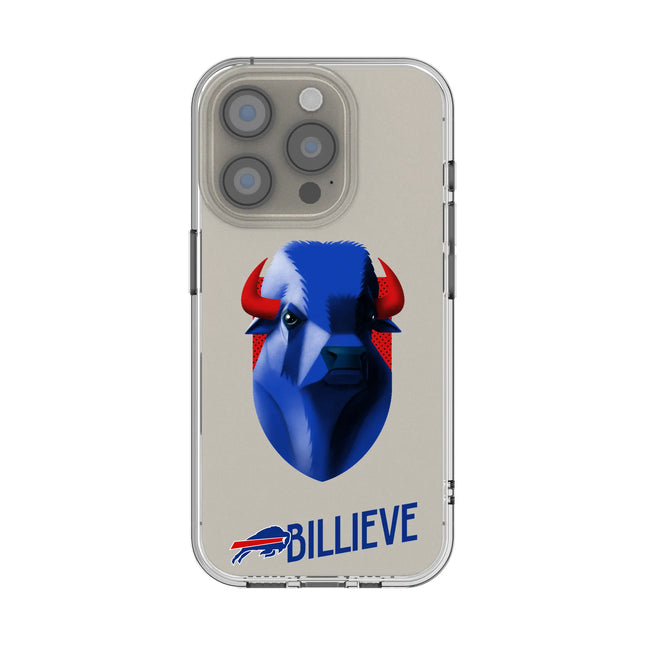 Buffalo Bills Clear Phone Case Deco for iPhone