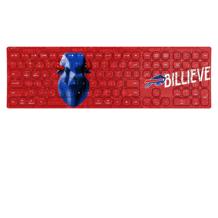 Buffalo Bills Deco Curved Wireless Keyboard