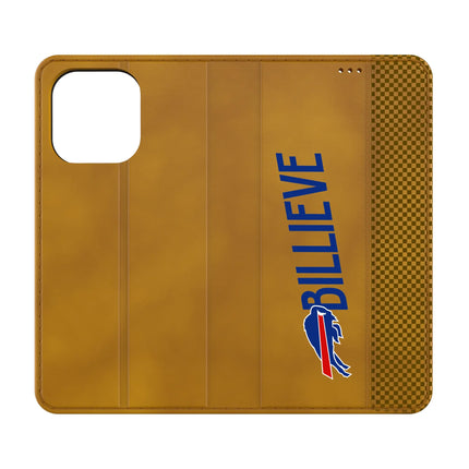 Buffalo Bills Folio Phone Case Deco for iPhone